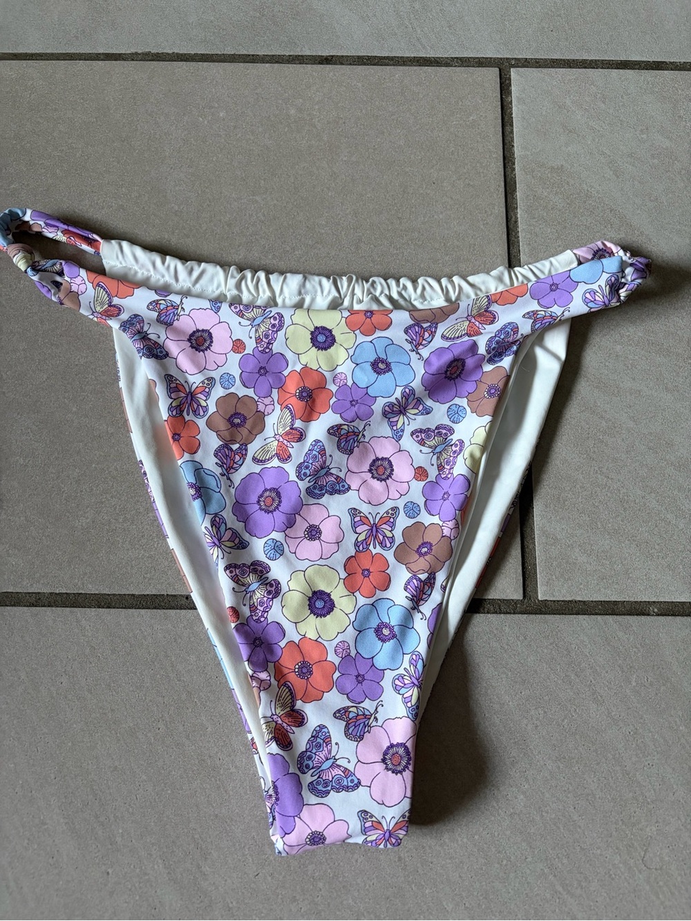 Kids floral bikini bottom